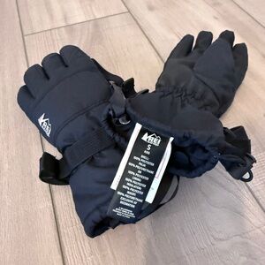 REI Black Insulated Kids Gloves S